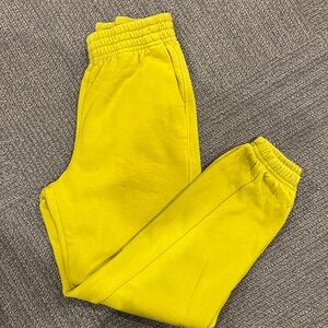 CALIA by Carrie Underwood Vibrant Yellow Sweatpants